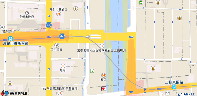 京都索拉利亞西鐵尊貴酒店 Solaria Nishitetsu Hotel Kyoto Premier Sanjo Kamogawa 訂房 日本最大級線上酒店預定網 Japan Traveler Online