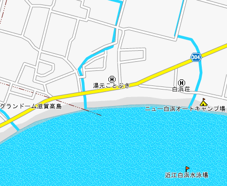 宝船ファミリーキャンプ場 滋賀県 オートキャンプ場マップ ソニー損保 Mapple
