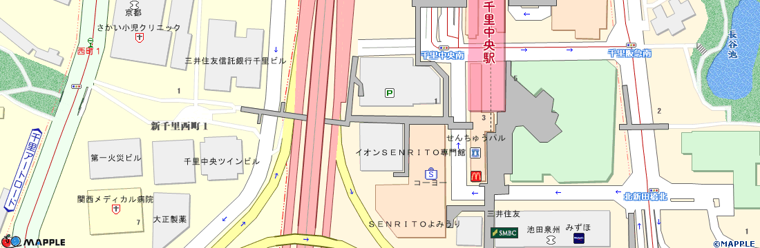 シエリアタワー千里中央 1000号室の空室状況[22.5万円/2LDK/76.33㎡(10 