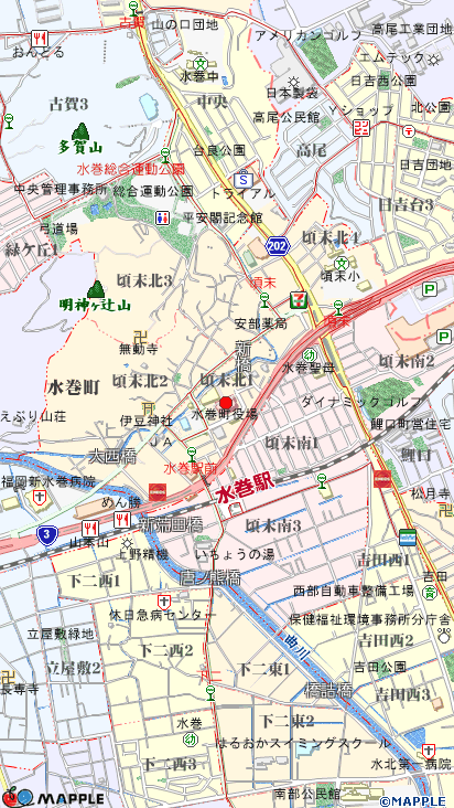 遠賀郡水巻町を地図から賃貸 マンション アパートのお部屋探しなら 株式会社不動産のデパートひろた