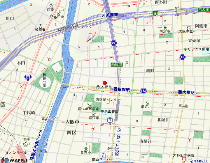大阪市西区を地図から賃貸 マンション アパートのお部屋探しなら ワントップハウス ワントップハウス京橋店